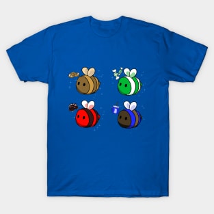 Full Set of Winter Treats Bees T-Shirt